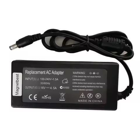 16V 4.5A Laptop DC Adapter Battery Power Supply Charger for Lenovo ThinkPad IBM T20 T23 T30 T40 T40P