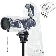 2 Pack 18" Long Camera Lens Rain Cover Raincoat with Flash Dust Sleeve Protector for Canon EOS R5 R6