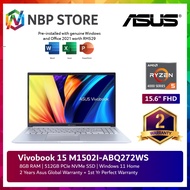 Asus Vivobook 15 M1502I-ABQ272WS 15.6'' FHD Laptop Icelight Silver ( Ryzen 5 4600H, 8GB, 512GB SSD, ATI, W11, HS )