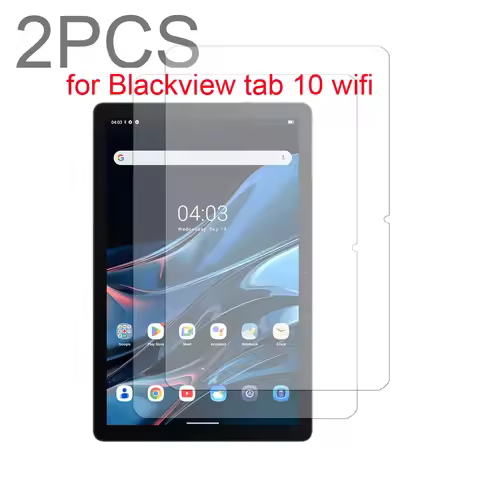 2PCS for Blackview tab 10 wifi 10.1'' Tempered glass screen protector 10.1-inch tablet protective fi