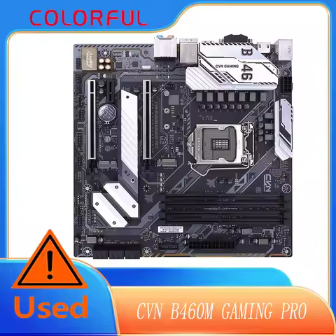 Colorful CVN B460M Gaming PRO V20 Motherboard Support 10th Generation Intel Core Processors
