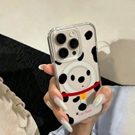Dalmatian Dalmatian anti-fall magnetic transparent case for iPhone171615 Pro Max