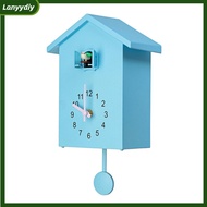 NEW Modern Cuckoo Wall Clock Fashion Creative Pendulum Clocks Bird House Battery Powered Cuckoo Wall Clock For Living