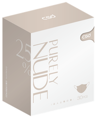 中衛 - 台灣中衛醫療口罩 - 成人立體口罩 25% Purely Nude (30個盒裝) (6010119)