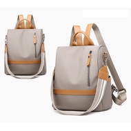 FRT Ready Stock Waterproof Anti Theft Women Backpack Nylon Casual Korean Bag #422