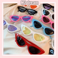 【READY STOCK 】New Sunglasses Fashionable Cat Eye Sunglasses Retro Small Frame Glasses Cermin Mata Sp