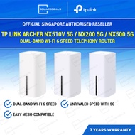 TP Link Archer NX510V 5G AX3000 / NX200 5G AX1800 / NX500 5G AX3000 Dual-Band Wi-Fi 6 Speed Telephon