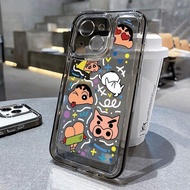 Crayon Shin-Chan Shockproof soft Case hp Redmi 15 13x A5 a3 12 12c 9a 9c note 13 pro plus 13c 12c no