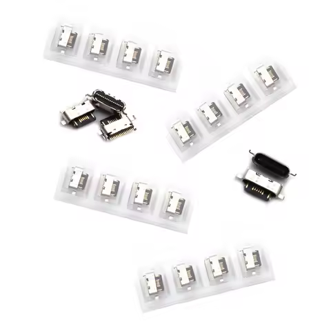 5Pcs For Cubot P30 Tecno Phantom 8 Phantom8 PT8 Charger Charging USB Dock Port Connector Type C Cont