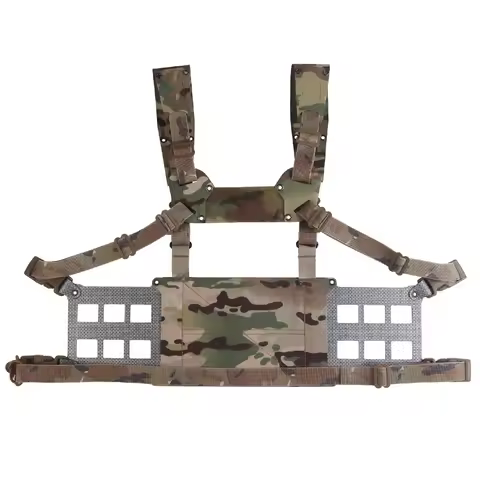 Ferro Style Tactical Chest Rig Wide V2 2nd Gen Lightweight Chesty Rig Hunting Vest Gear Extended Fro