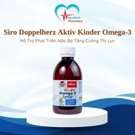 Doppelherz Aktiv Kinder Omega-3 Syrup Supports Brain Development Enhances Baby's Vision 250ml Bottle