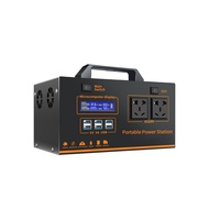 7star Portable Power Station 300W / 600W AC 220V Output Large Capacity Battery Generator Powerbank F