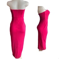 Pink/fuchsia maxi dress