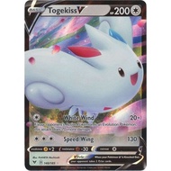 English Pokemon  Togekiss V - 140/185 - Ultra Rare Sword &amp; Shield: Vivid Voltage Singles