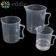 26EDIE1 Measuring Cup Chemistry Laboratory 250/500/1000/ml Transparent Plastic Reusable Measuring Cylinder