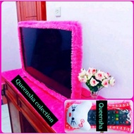 Newest 17-32 And 40-43 Inch Led Tv Headbands 1 Set Of Tv Tablecloth And Remote Cover