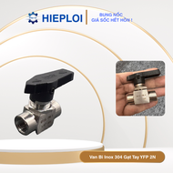 Van Bi Inox 304 Gạt Tay YFP 2N – Van Bi Gạt 2 Ngã Chống Gỉ Đóng Mở Mượt Dùng Cho Nước/Hơi/Khí