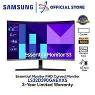 SAMSUNG S3 S39GD LS32D390GAEXXS 32" ESSENTIAL CURVED MONITOR ( 32" VA FHD / 4MS / 100HZ / VGA + HD M
