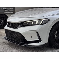 honda civic fe fl5 type r front lips gloss black