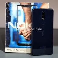 Nokia 5.1 Plus 3/32gb Fullset Original Second Resmi Indonesia