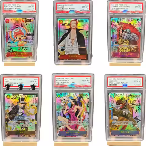 Diy Psa10 2025 ONE PIECE OP11 JPMONKEY D.LUFFY3RD ANNIVERSARY-GOLD Self Control Collect Signature Tr