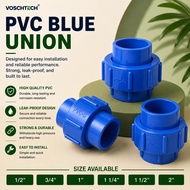 Voschtech PVC Union Water Pipe Connector for Plumbing and Water Supply Use