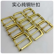 Inner Diameter 4.0CM Solid Brass Pin Buckle Belt Buckle Casual All-Match Belt Buckle Belt Buckle