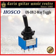 Hosco Guitar Part 2 Way Mini Toggle Switch ON-ONB Black