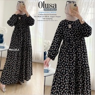 Gamis Dress Busui Combination Motif Original by Moela "Part 1" [Sea Decsa Yimra Lisre Ferca Jelwa Ri