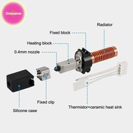 Cheesenm Upgraded Hotend Kit For Flashforge Adventurer 5M/5M Pro Hotend AD5M Ceramic Heating Block &