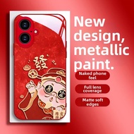 Apple 16 Phone Case iPhone 15 pro Max New Model IP13 Metal Paint 12 Glass 11 Wealth Bringer XS Max G