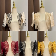 Modern Filipiñiana Bolero (Crop Embroidery)
