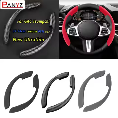 Car Steering Wheel Cover black suede leather For GAC Trumpchi GS3 Gs4 Gs5 Gs8 Ga3 Ga4 Ga5 Ga6 Ga8 Gm