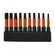 Screwdriver Bit Set 11Pcs 50mm Length-T40 Practical Screwdriver Bit