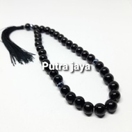 ORIGINAL BLACK JADE 33 8mm TASBIH Tasbih Tasbih 33 Biji Tasbih 33