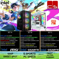 INTEL Gaming PC Package With Graphics Card For 1080P or 2K Gaming