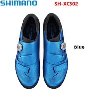 Shimano รองเท้าล็อคตัวเองจักรยานเสือภูเขา XC503 XC502 XC5รองเท้าล็อคจักรยานภูเขาการแข่งออฟโรด XC502