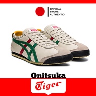 Original Onitsuka Tiger Mexico 66 summer Low cut running shoes DL408-1684 Beige Green