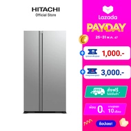 Hitachi ฮิตาชิ ตู้เย็น 2 ประตู 21 คิว 595 ลิตร ไซด์ บาย ไซด์ Side By Side รุ่น R-S600PTH0