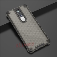 OPPO F11 / F11 Pro Case Hard Honeycomb Clear Shockproof Phone Casing OPPO F11 Pro F 11 OPPOF11 F11Pr