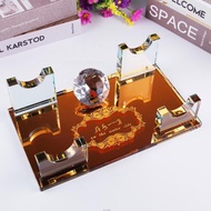 Crystal Microphone Rack Desktop KTV Night Show Microphone Rack Stand Wireless Microphone