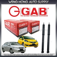 [ GAB ] Honda City TMO GM2 GM3 , Jazz TFO GE GG Rear Shock Absorber Gas GAB Super Premium 2009-2013