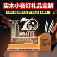 Landmark Building Museum Gift 70th Anniversary Corporate Celebration Pen Holder Acrylic Night Light 