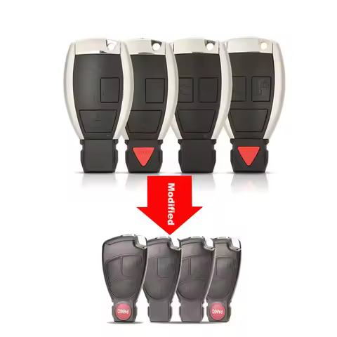 jingyuqin Modified Car Key Shell Case Cover For Mercedes Benz B C E ML S CLK CL Replacement Smart Ca