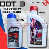 QHUK / ENZOIL Heavy Duty Brake Fluid Dot 3 - For All Car (Red)