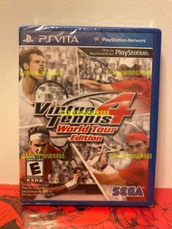 《今日快閃價》（中古二手）PSV VITA遊戲 VR網球4 威力網球4 Virtua Tennis 4 World Tour Edition 美版英文版