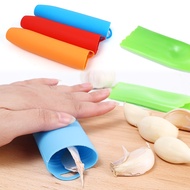1 Pc Random Color Silicone Garlic Peeler Flexible Roller Stripper Fast Garlic Peeling Tube Hanging H