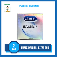 Kondom Extra Tipis Durex Invisible Isi 2 Sachet - Condom Tipis