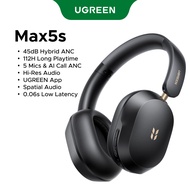 UGREEN Adaptive ANC Bluetooth 6.0 Foldable Over-Ear Headphones 112 Hours Battery Life Noise-Cancelin