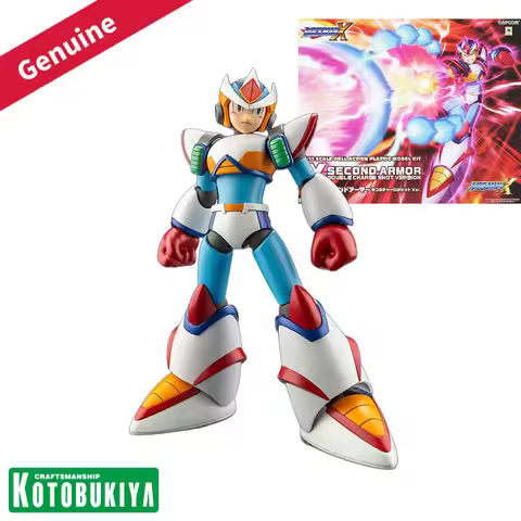 Original Genuine Kotobukiya Model Kits Rockman X2 X Second Armor Double Charge Shot Ver. Game Charac